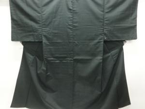 未使用品　抽象模様織り出し男物着物アンサンブル